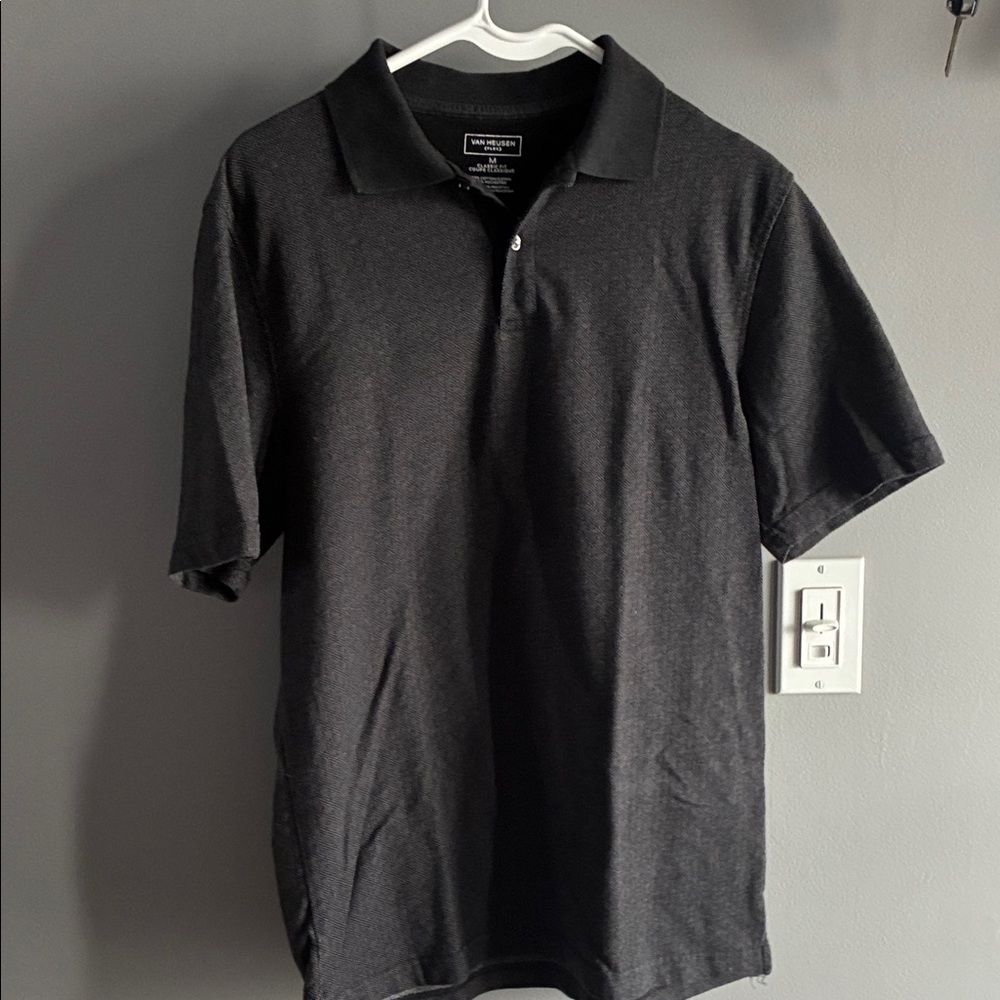 VanHeusen men’s Black Polo Shirt